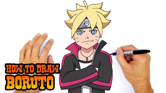 How to Draw Boruto | Naruto