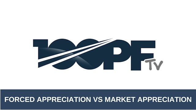 Forced Appreciation vs Market Appreciation