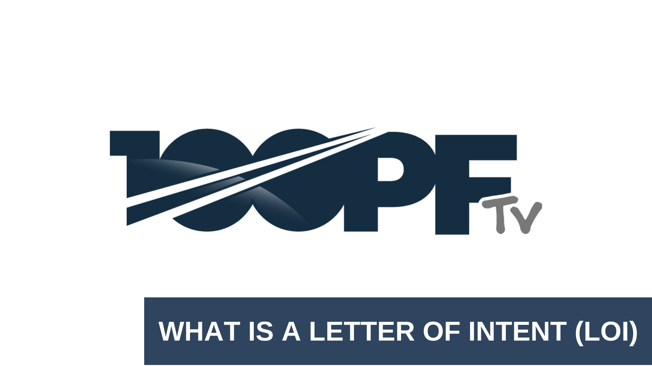 What Is An Letter Of Intent (LOI)