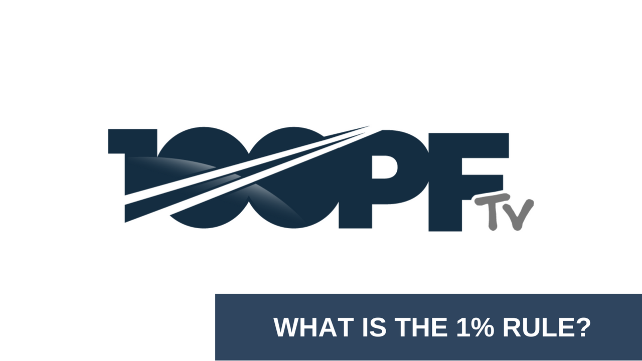 What's The 1% Rule