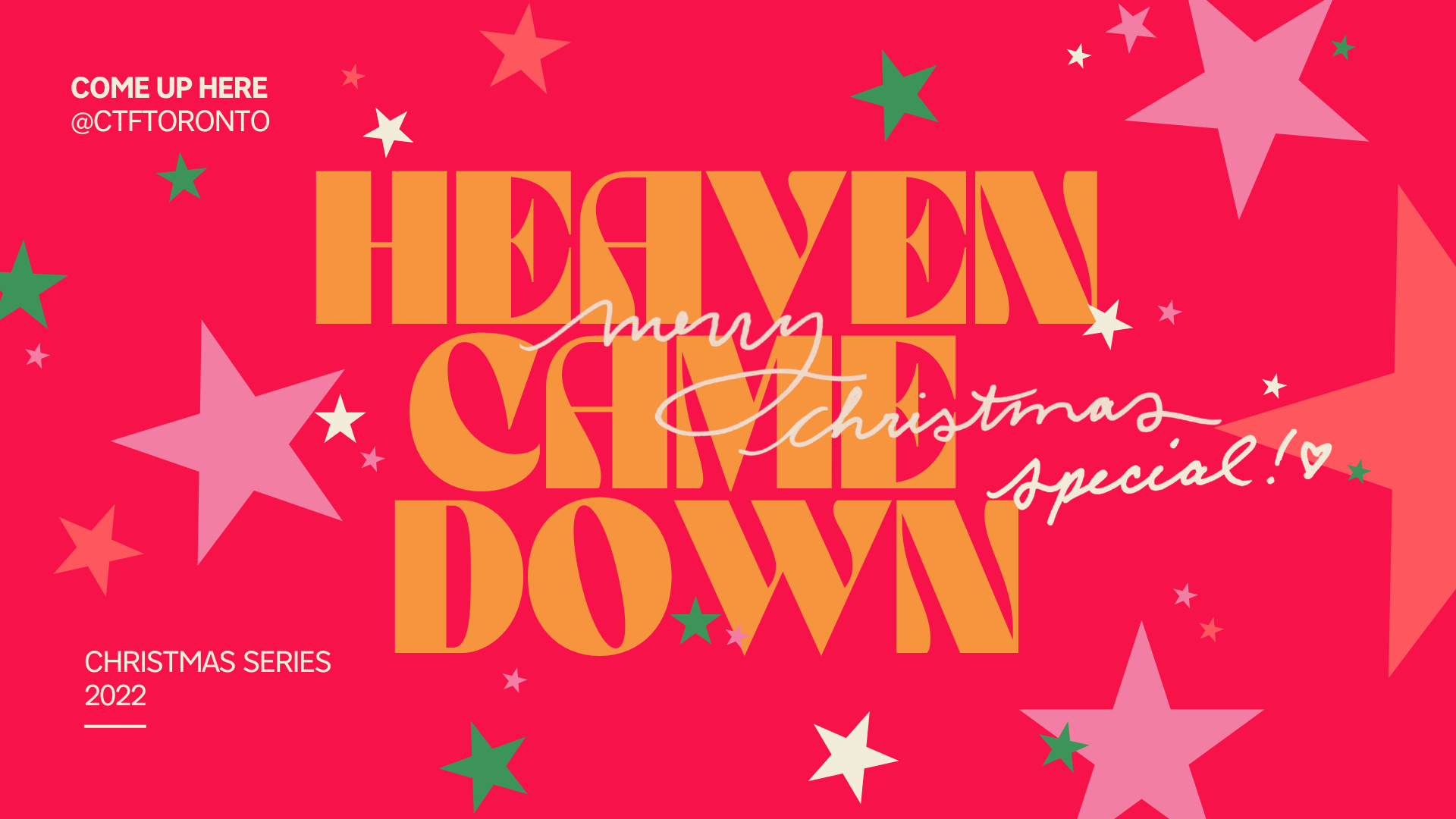 Christmas Service - 11:15AM - Catch the fire church Toronto