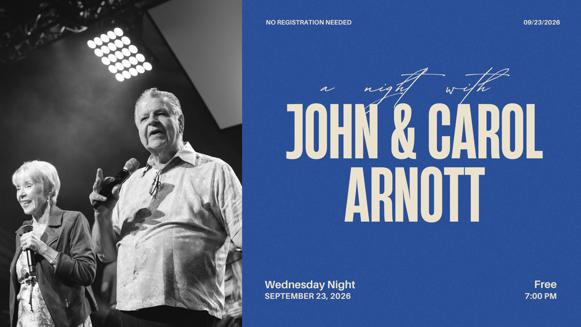 A Night With John and Carol Arnott