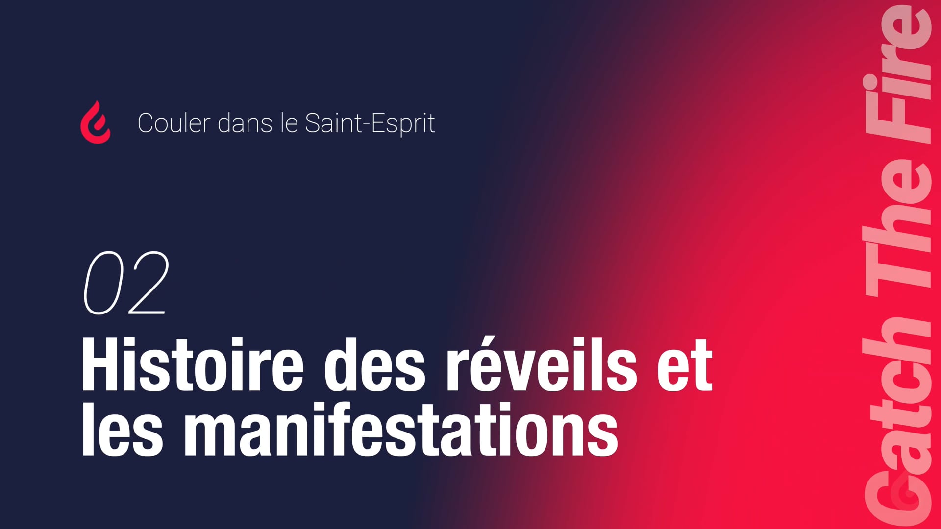 Couler dans le Saint-Esprit | 02 Histoire des réveils et les manifestations