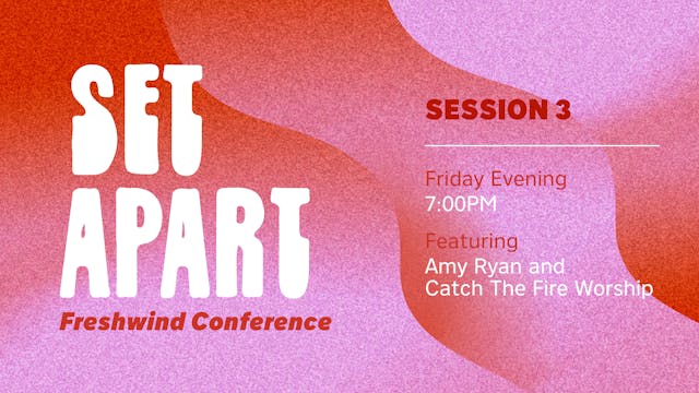 Freshwind 2022, Session 3 - Amy Ryan