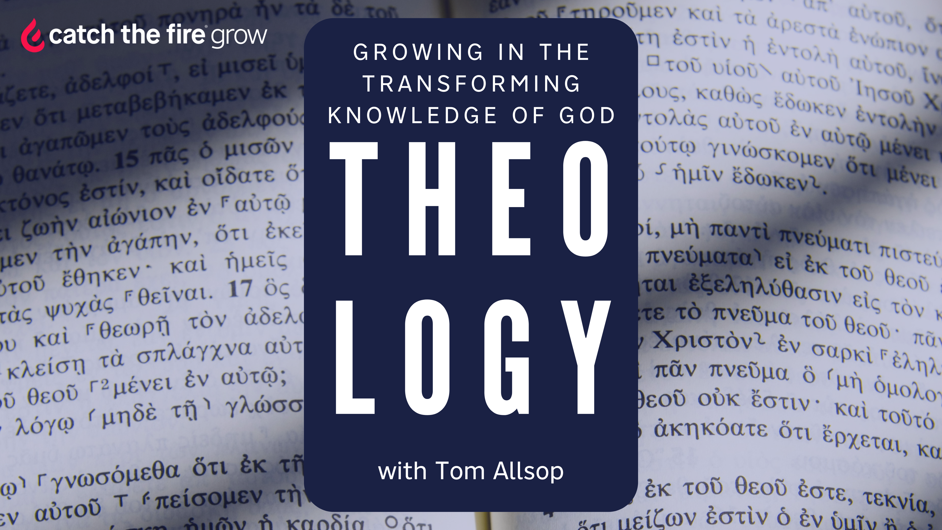 Theology Popup 2025 with Tom Allsop