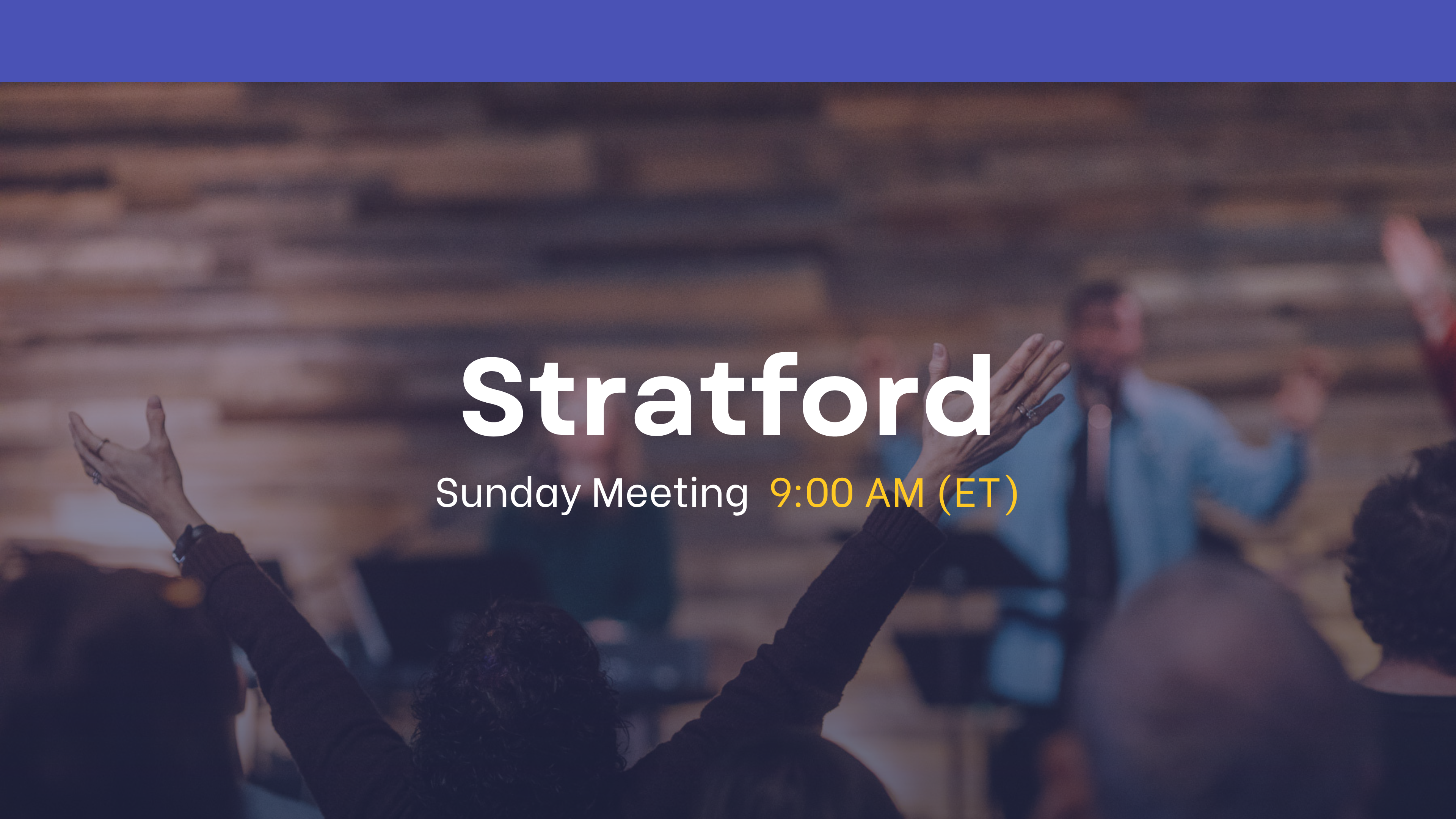 Sunday Service, Jubilee Stratford - August 13th, 2023