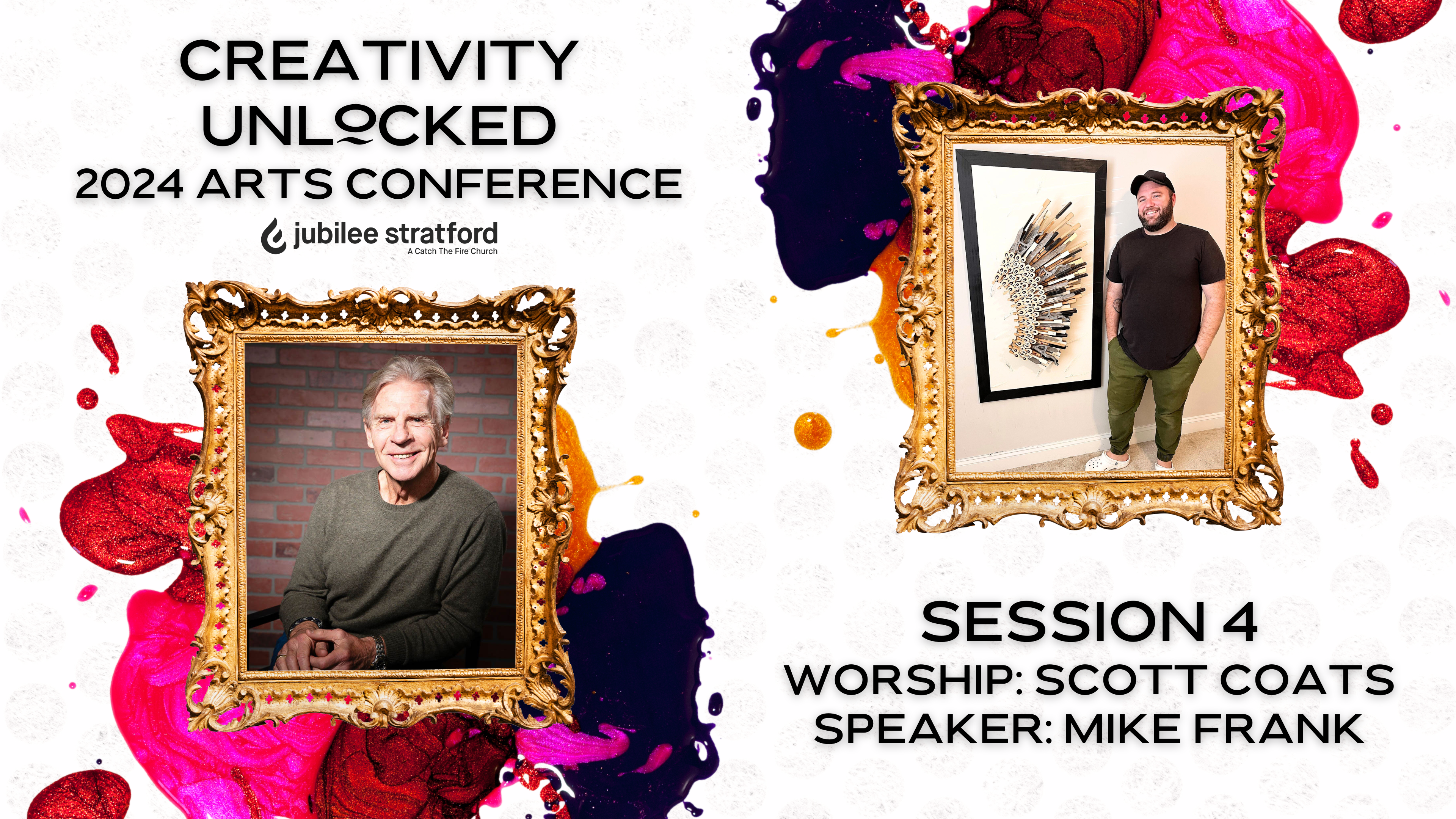 Creativity UnLocked 2024 Session 4: Mike Frank