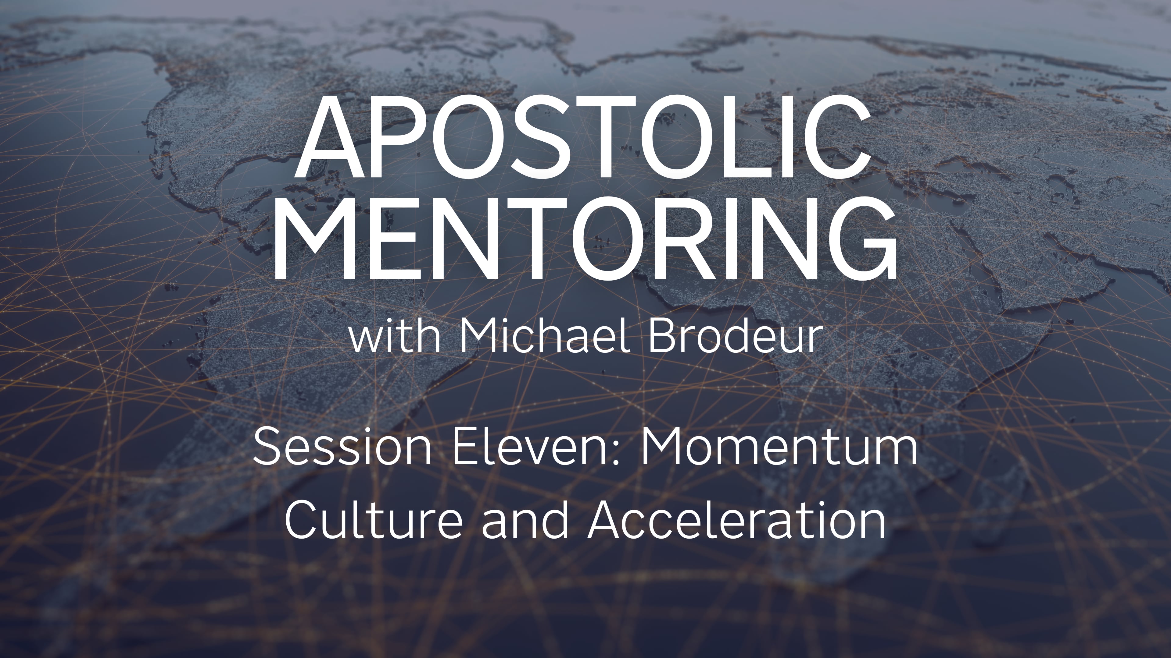 Session 11 | Momentum: Culture and Acceleration