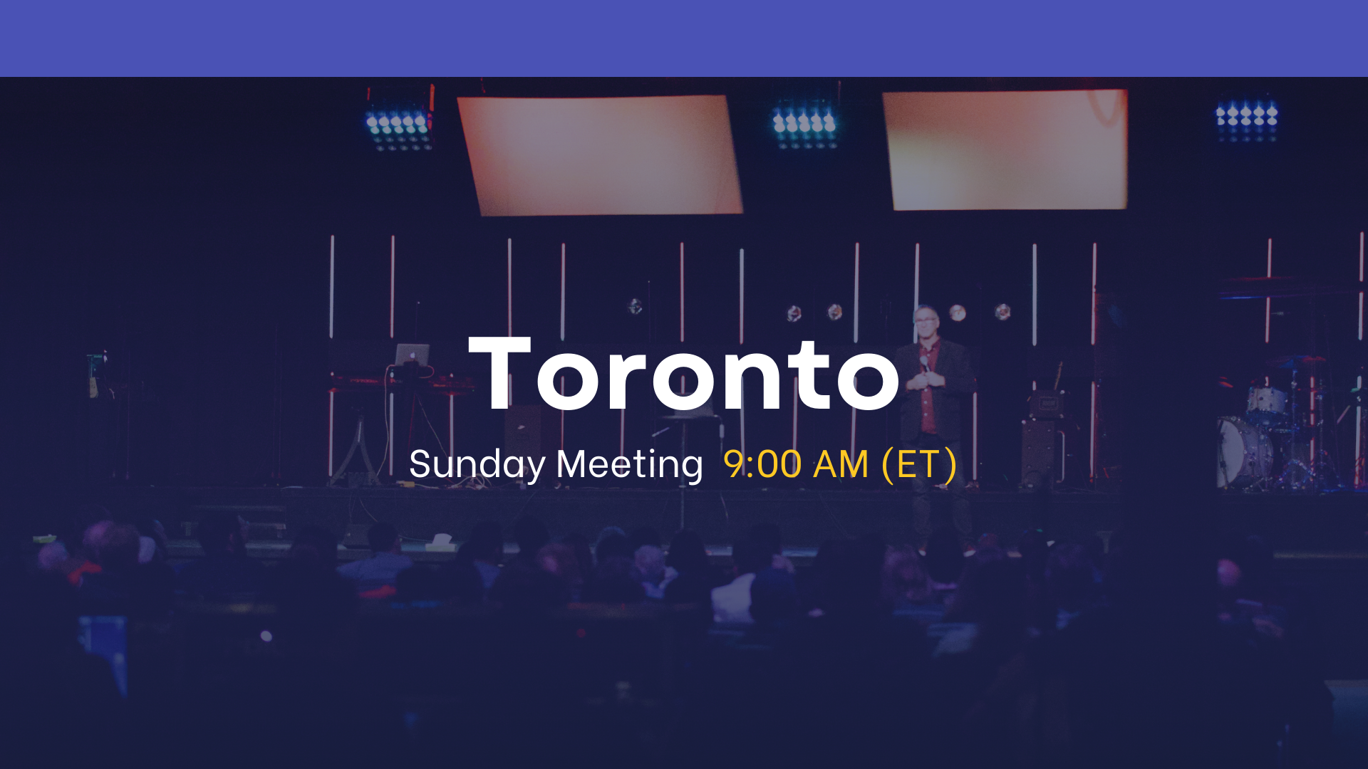 Sunday December 4th 2022, Catch The Fire Church in Toronto (9:00 AM)