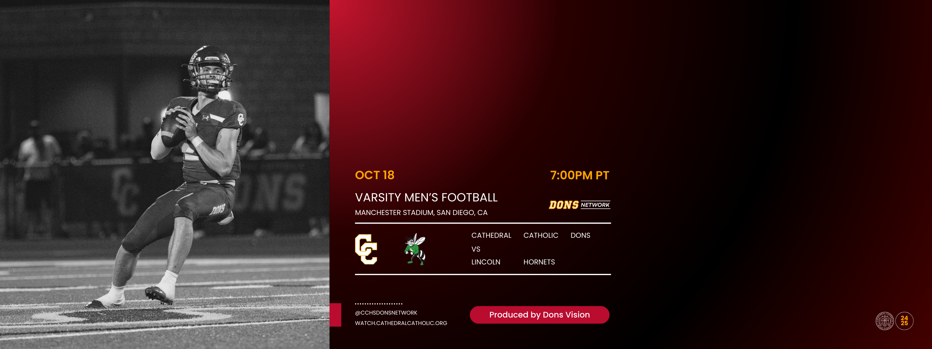 Cathedral Catholic VS Lincoln Hornets