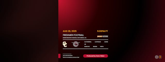 CCHS Freshmen Football VS Rancho Buen...