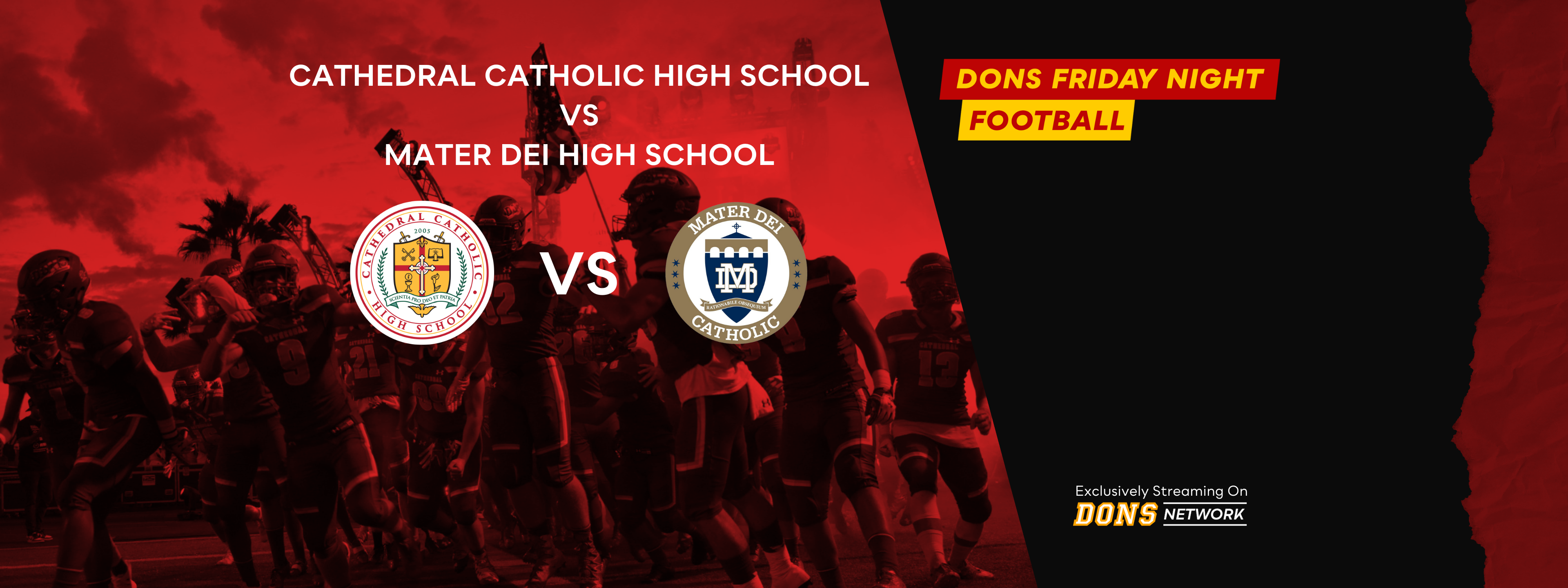 CCHS VS Mater Dei HS - Varsity Football