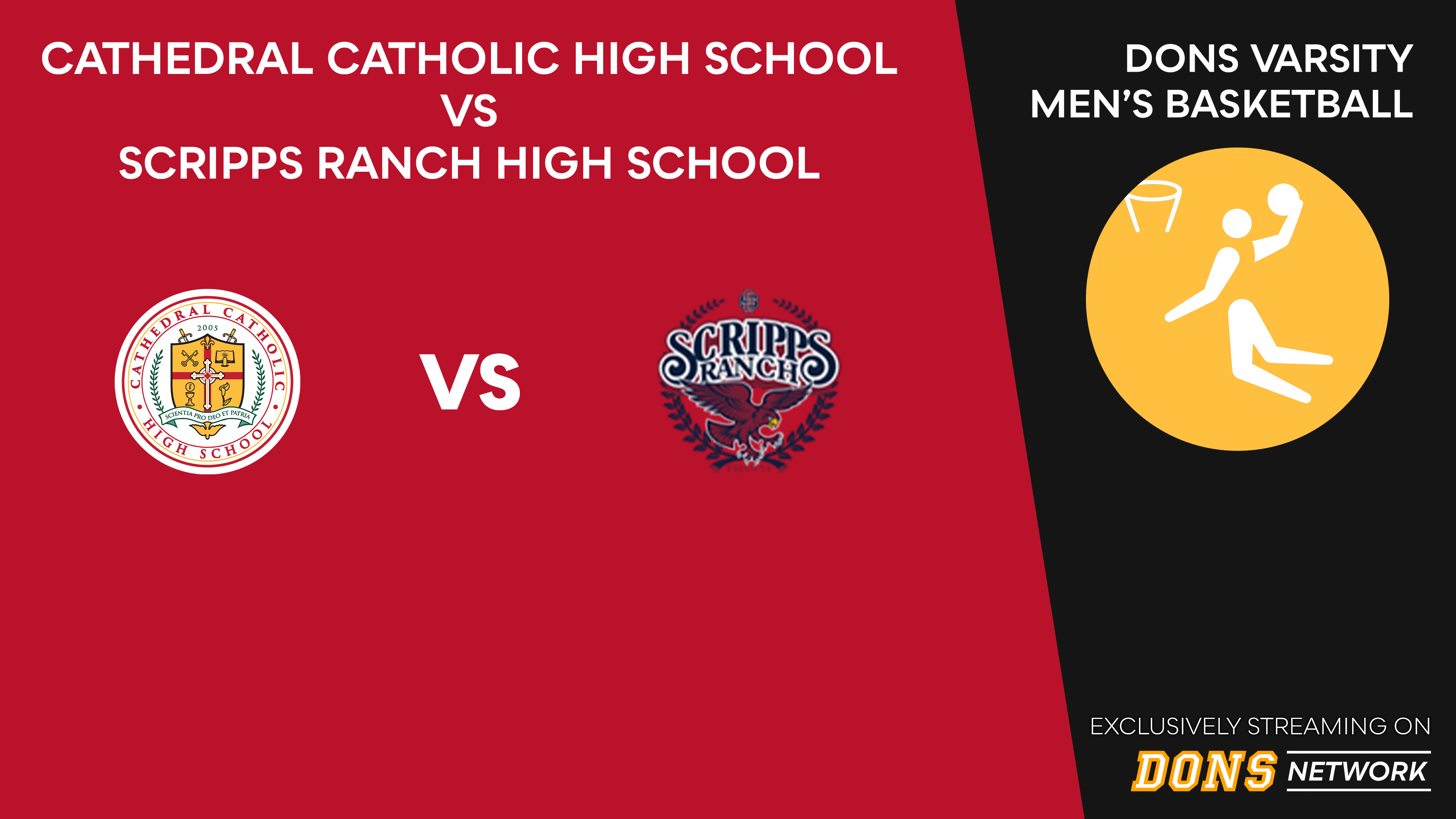 CCHS Mens' Basketball VS Scripps Ranch