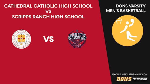 CCHS Mens' Basketball VS Scripps Ranch