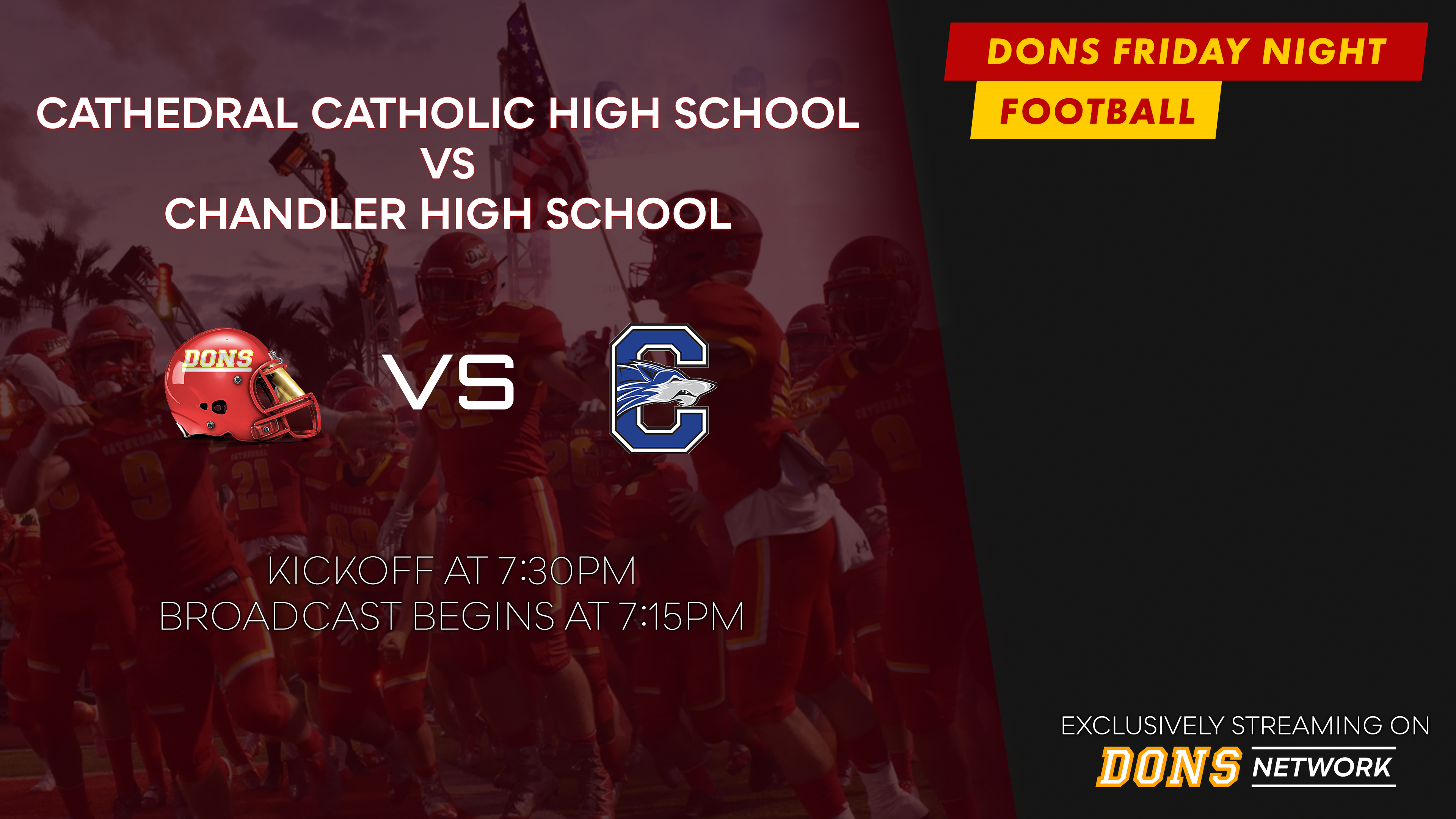 Dons VS Chandler (Honor Bowl) - September 2, 2022