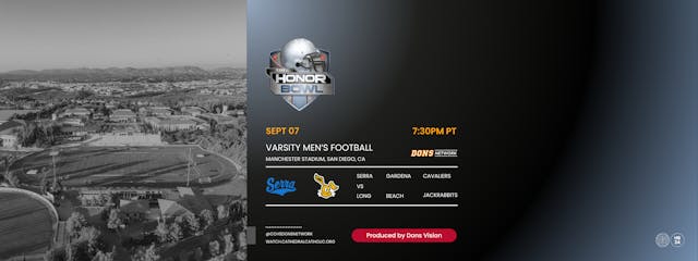 Serra Gardena Cavaliers VS Long Beach Jackrabbits (Honor Bowl 2024)