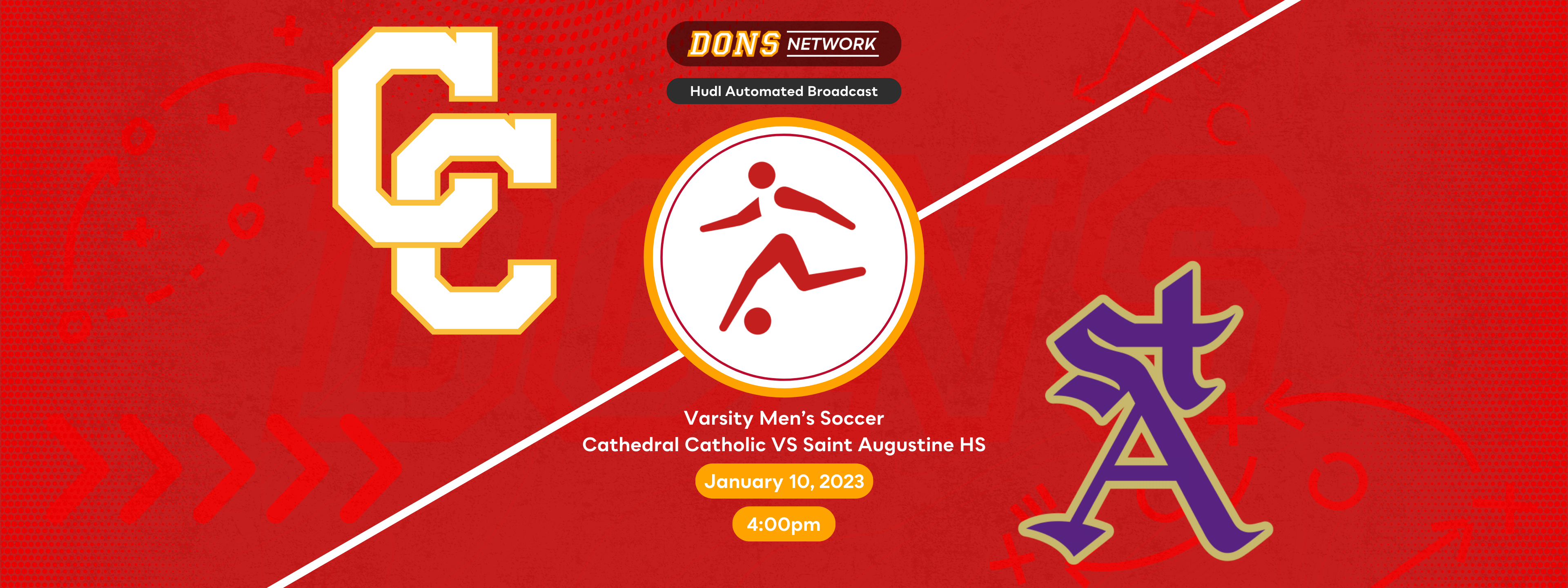 Varsity Men's Soccer - CCHS VS Saint Augustine HS