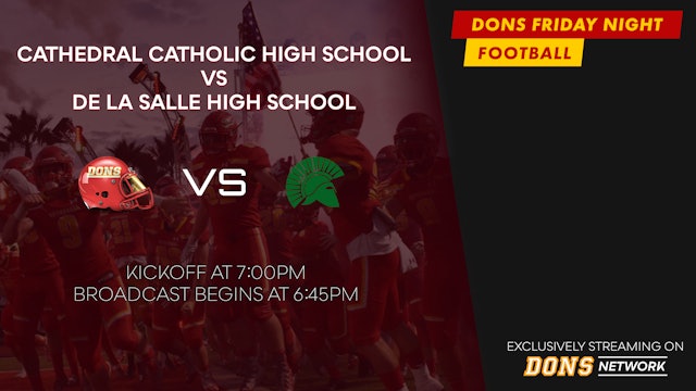 Dons VS De La Salle - September 16, 2022