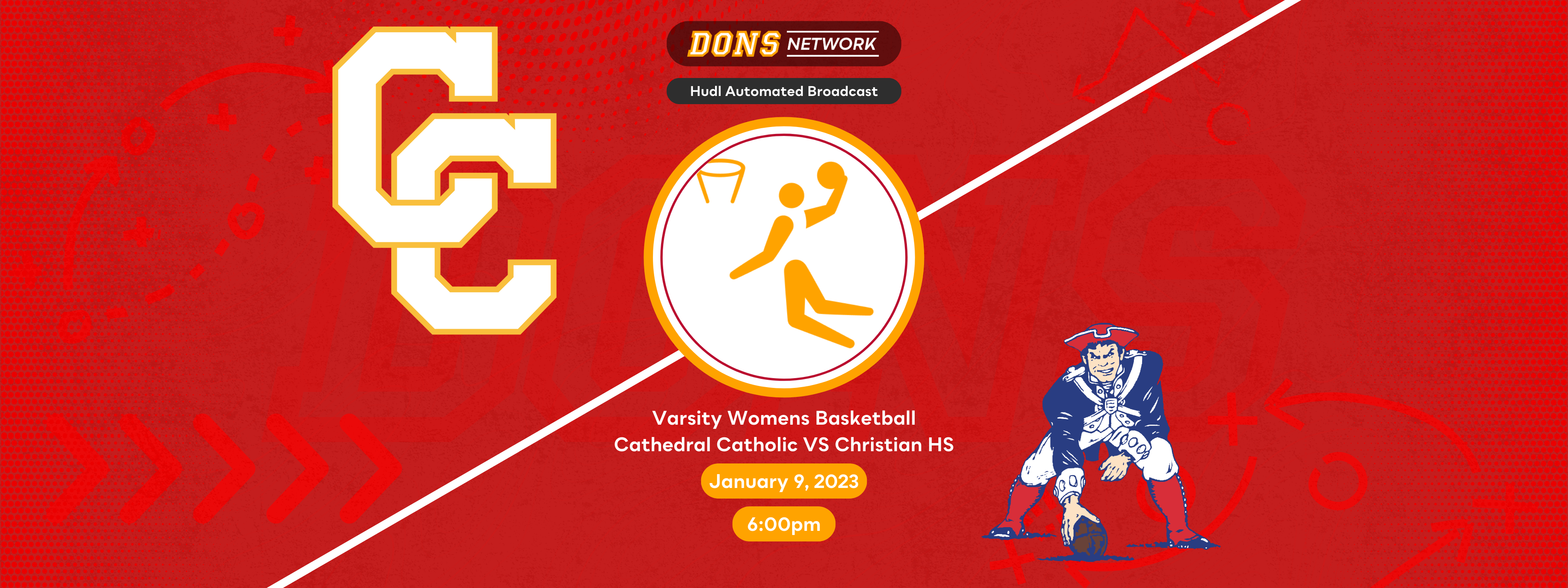 Cathedral Catholic vs Christian Women's Varsity Basketball