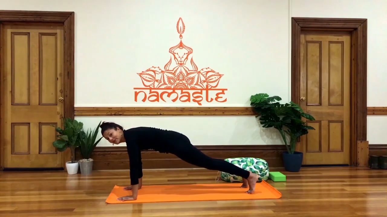 60 minute Vinyasa Class for the Core- Level 2