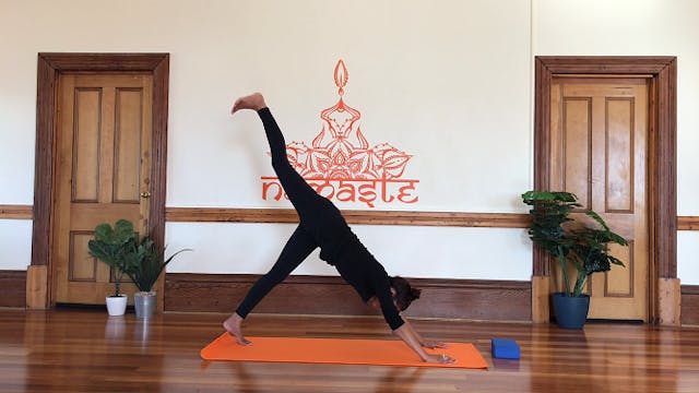 60 minute Vinyasa for Glute Muscles- Level 2