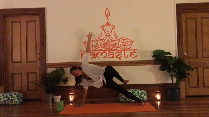 60 minutes Vinyasa for Side Body- Level 2