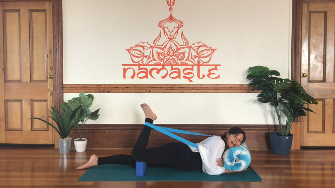 45 minute Full Body Yin Yoga