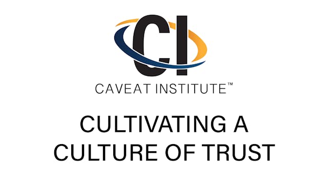 Cultivating a Culture of Trust