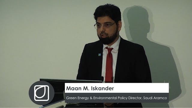FOG2023 keynote: Maan Iskander, Saudi Aramco