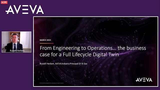 FDT2023 AVEVA Presentation  - From Engineering to Operations 