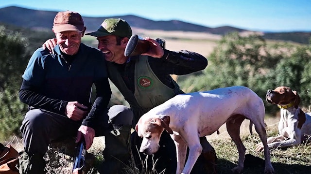 A perdices con Ismael y Francisco en los Montes de Toledo