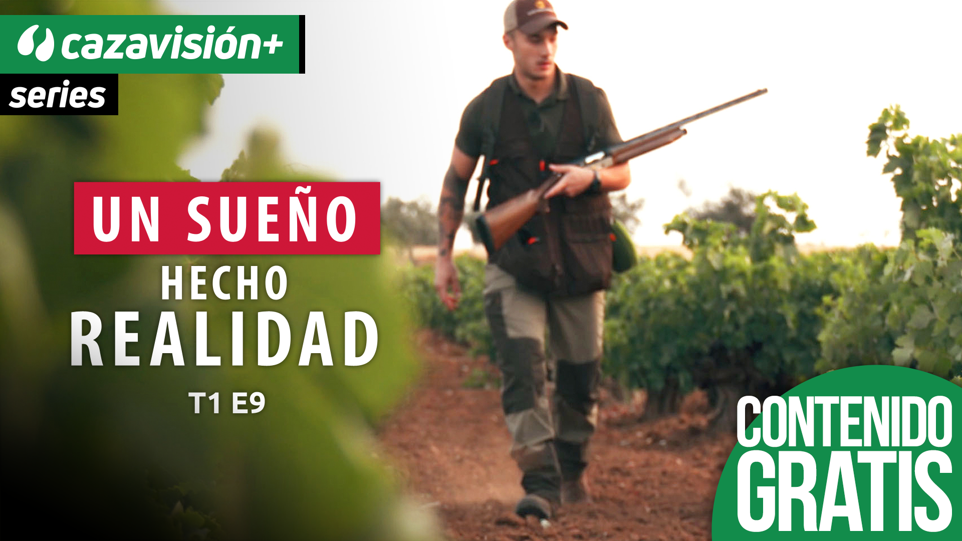 Descastando conejos en familia