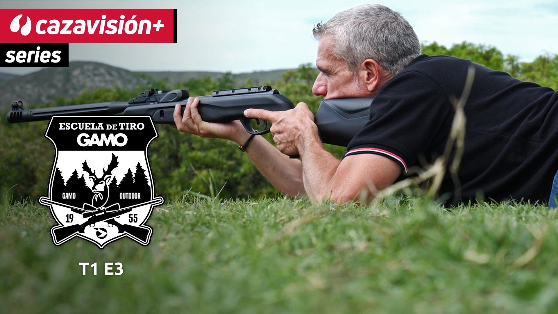 Campo de tiro Sitges. Segmentación 10x. Conceptos básicos, posiciones y apoyos