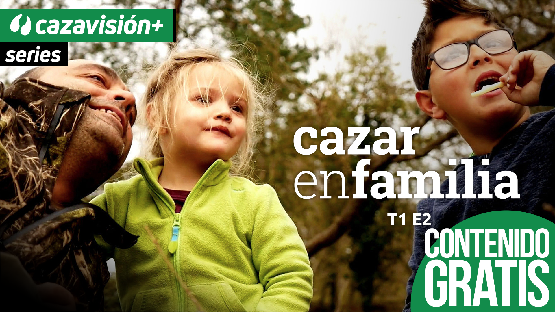 Cazar en familia: Carlos y familia