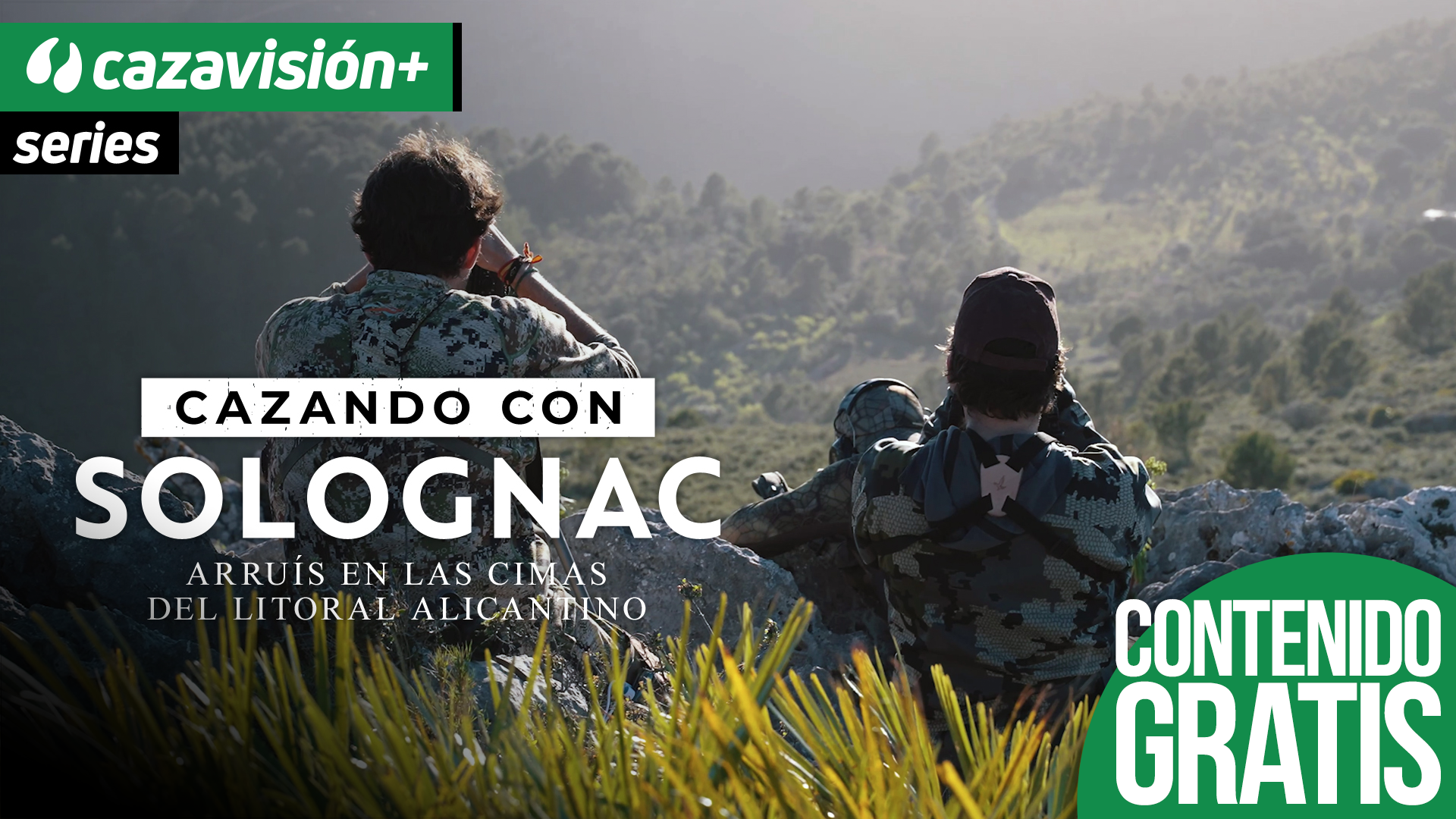 Arruís en las cimas del litoral alicantino