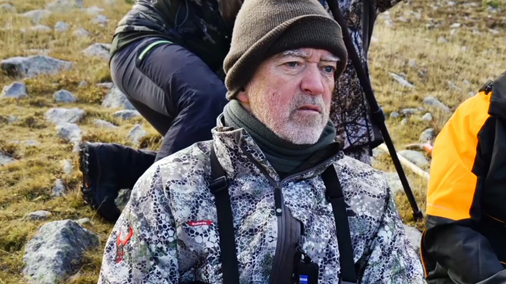 Con Philippe Walch, sarrio y jabalí en el Pirineo francés.