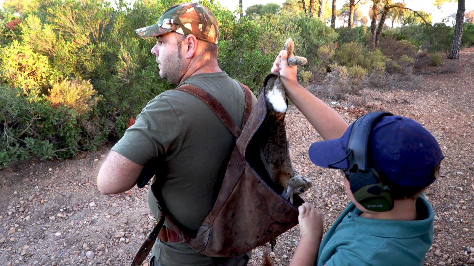 Una jornada veraniega a los conejos