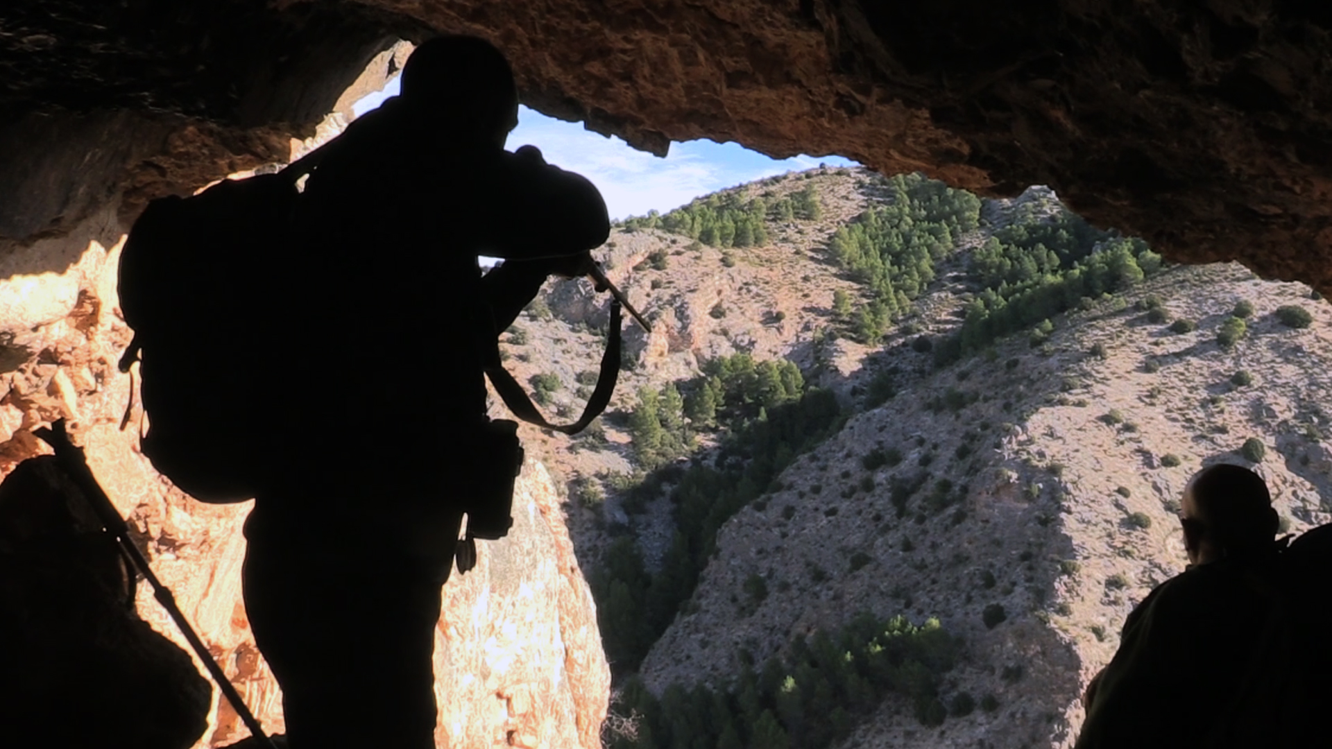 Tras los machos monteses de Alcaine