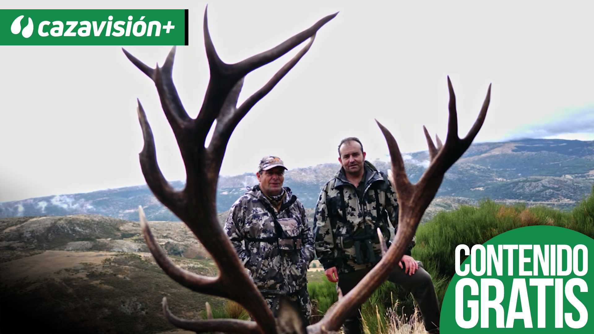 Doblete de venados en Gredos