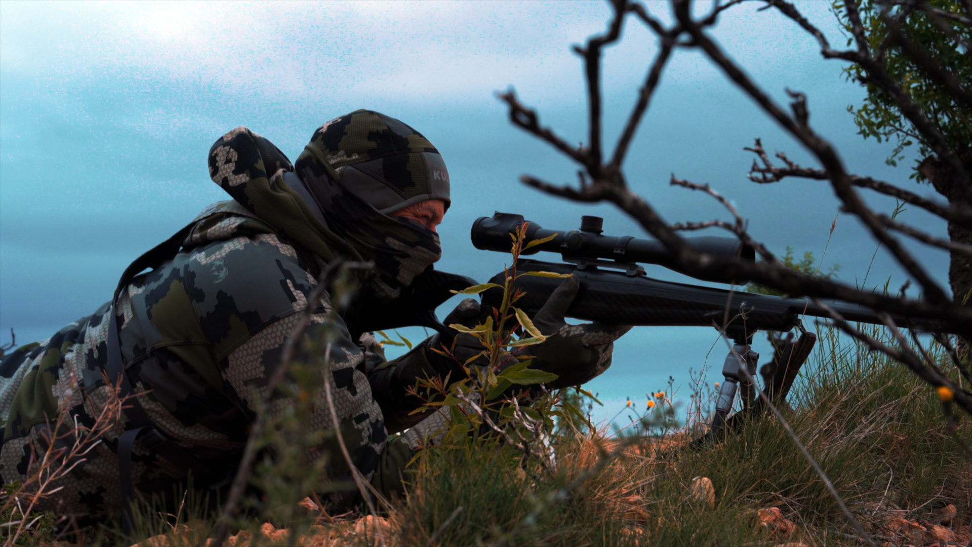 Corzos, rastros y aire