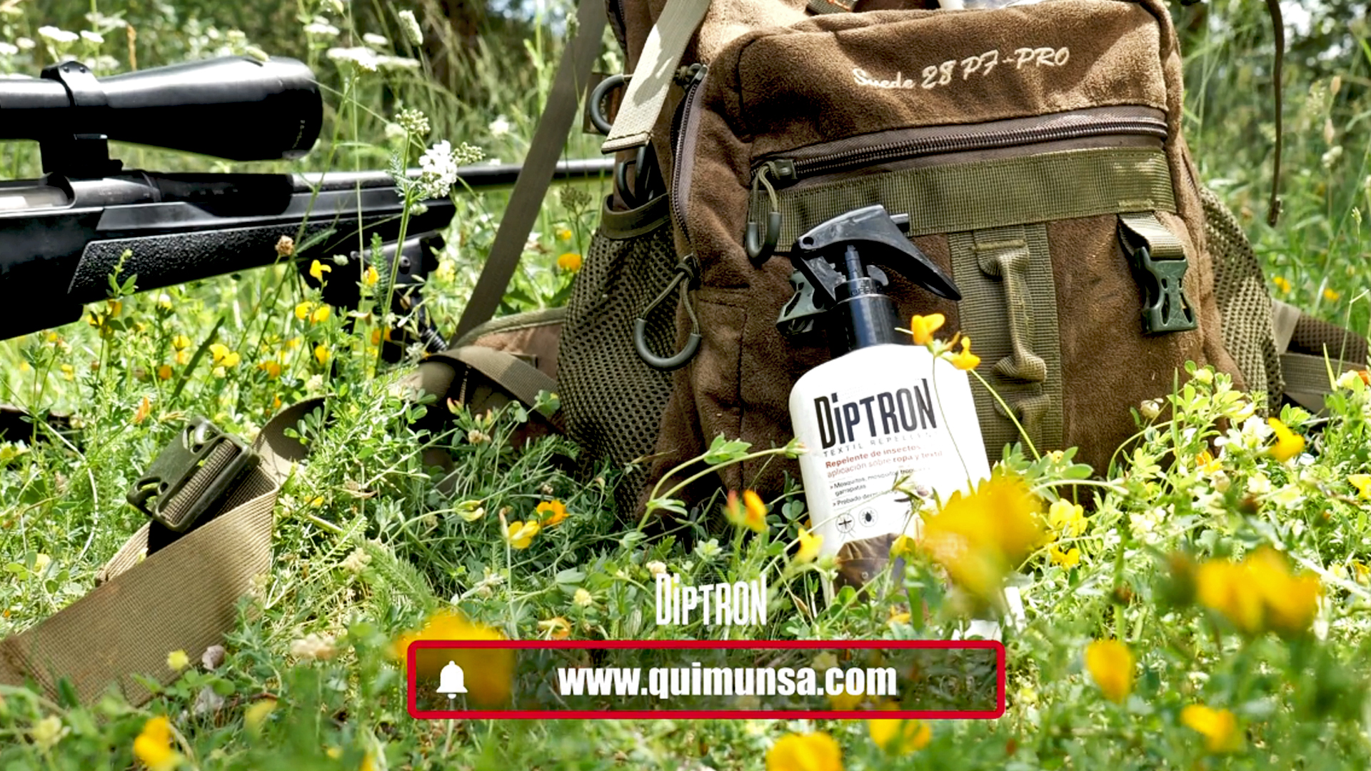 La armería de Cazavisión. Repelente Garrapatas Diptrón