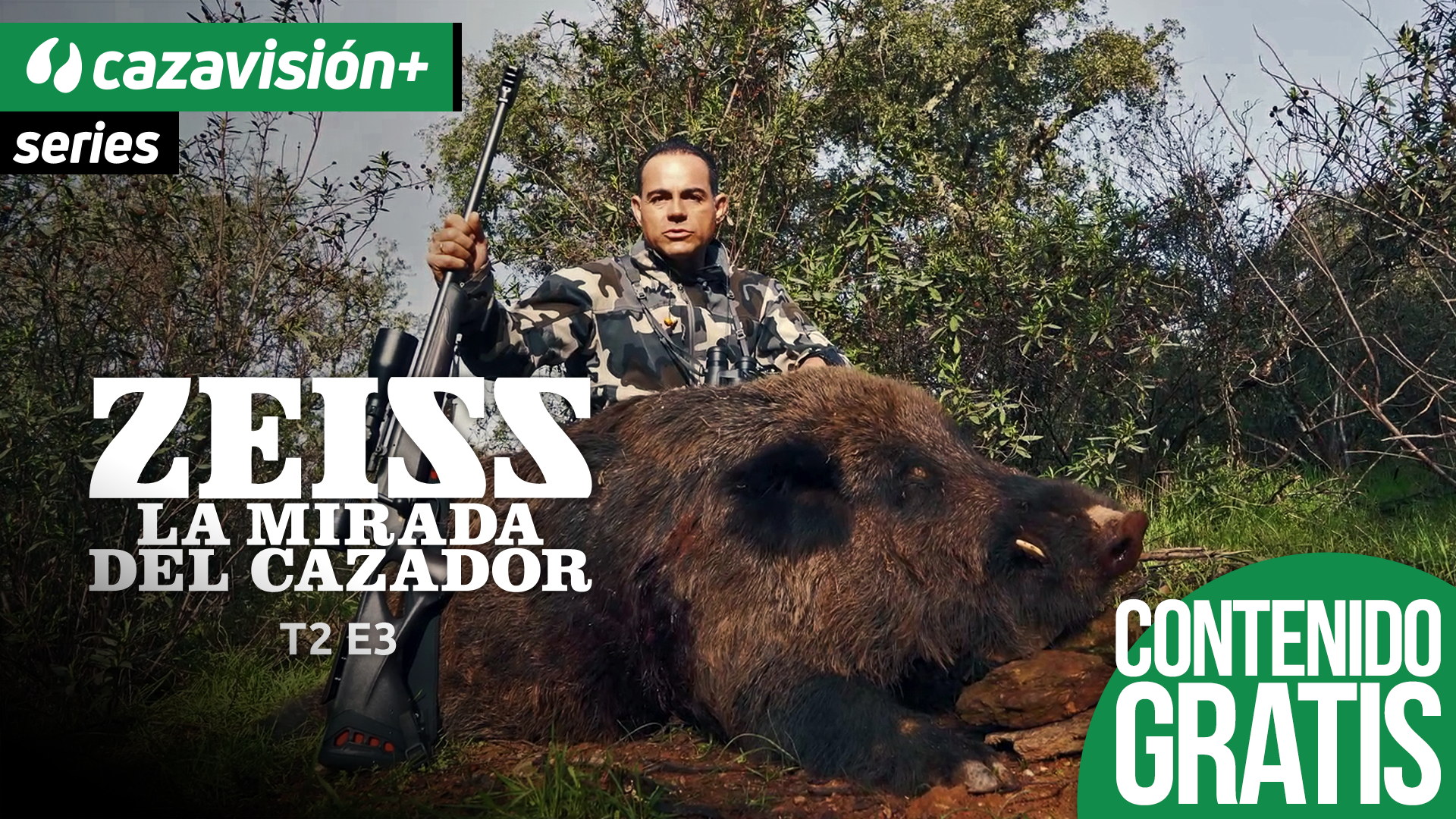 Zeiss, la mirada del cazador 2. La sombra del jabalí 