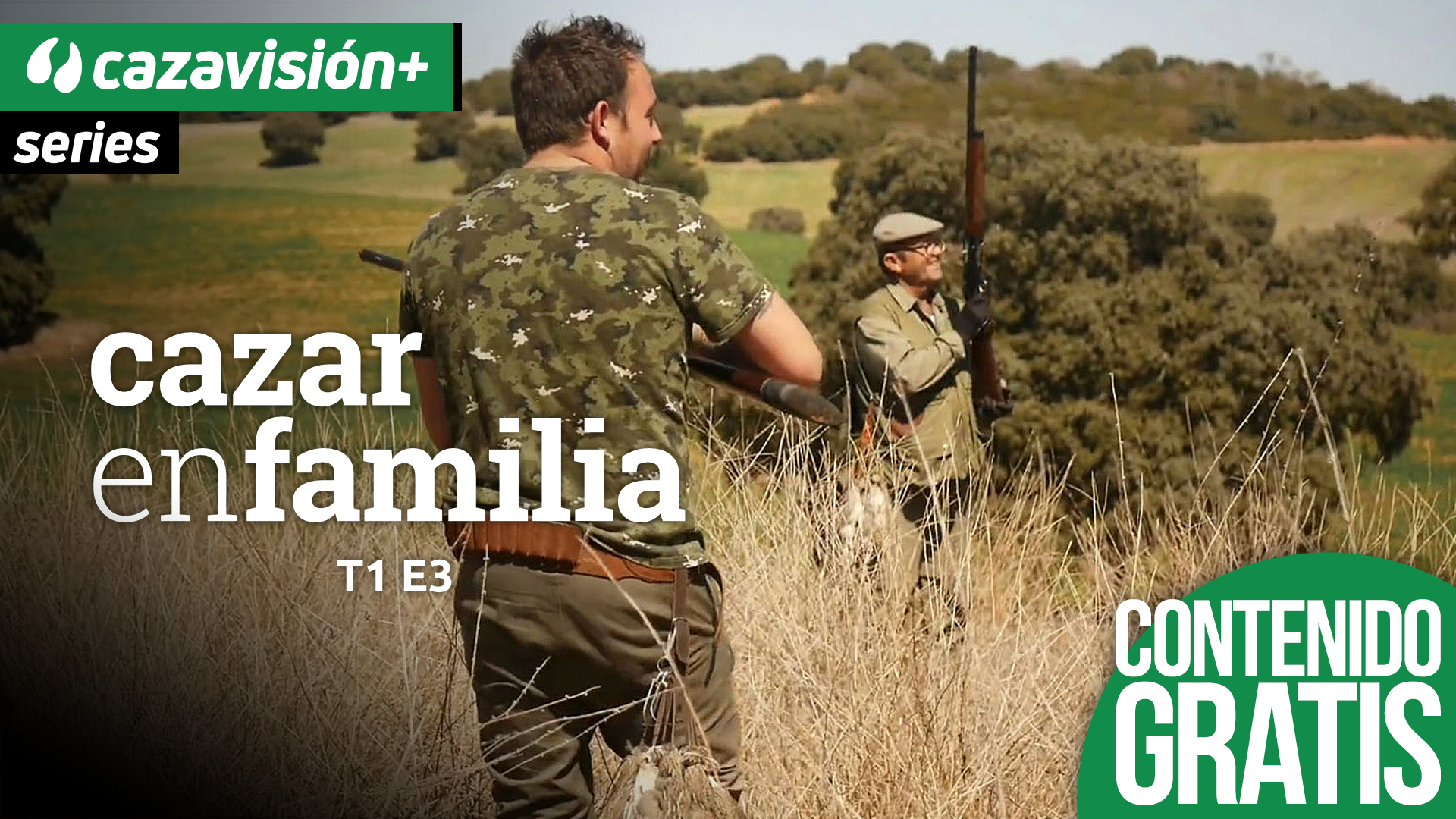 Cazar en familia: Javi y su padre