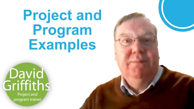 Project and program examples