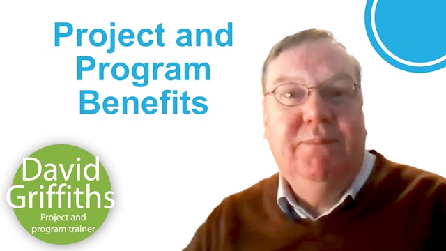 Project and program benefits