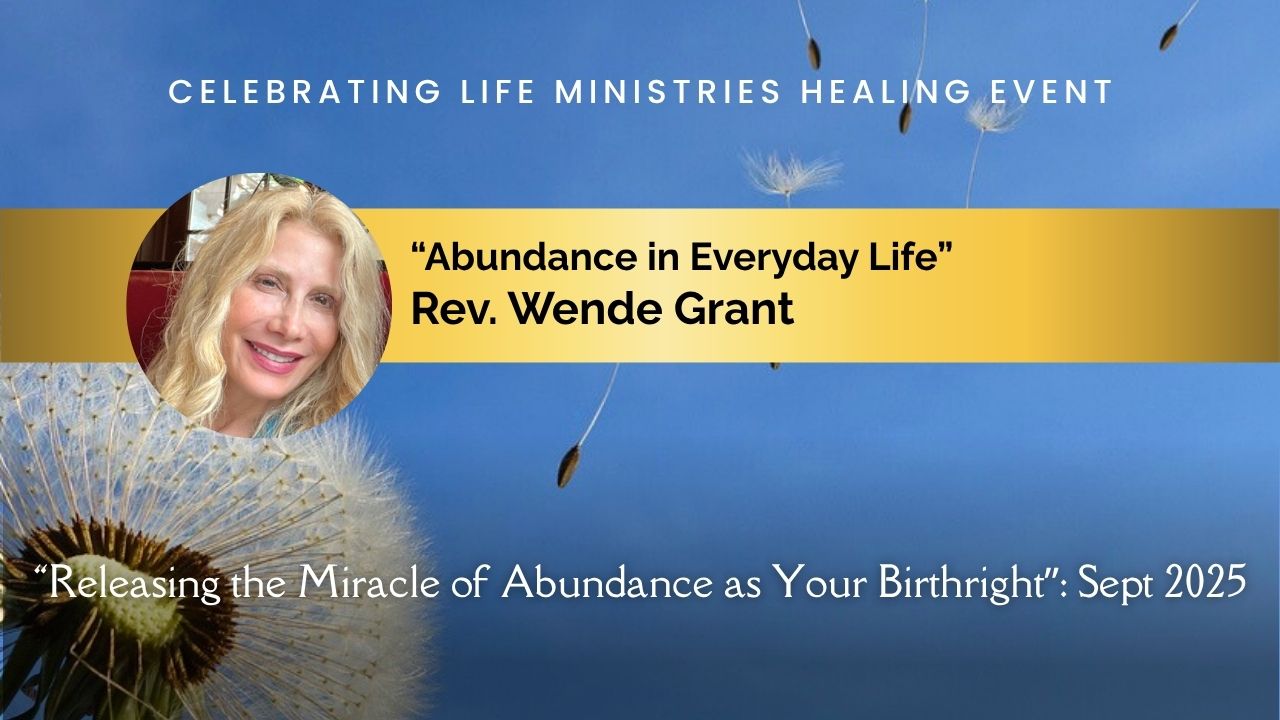 “Abundance in Everyday Life”: Rev. Wende Grant