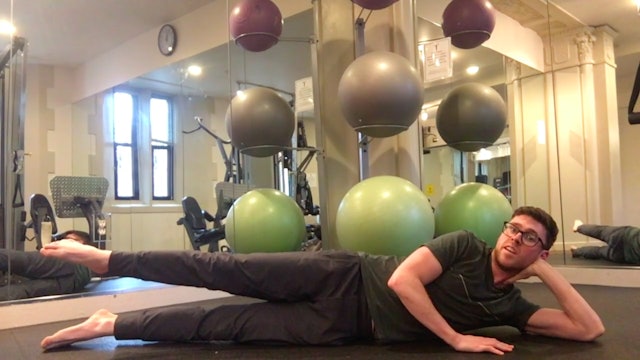 Outer Hips + Glutes Side-Lying [All Levels]