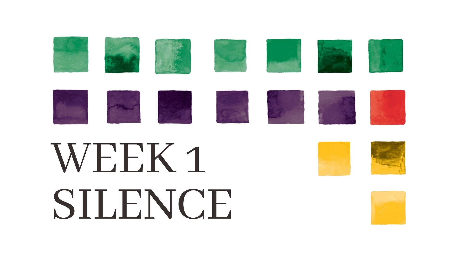 Living the Way of Jesus: Practice 1 – Silence