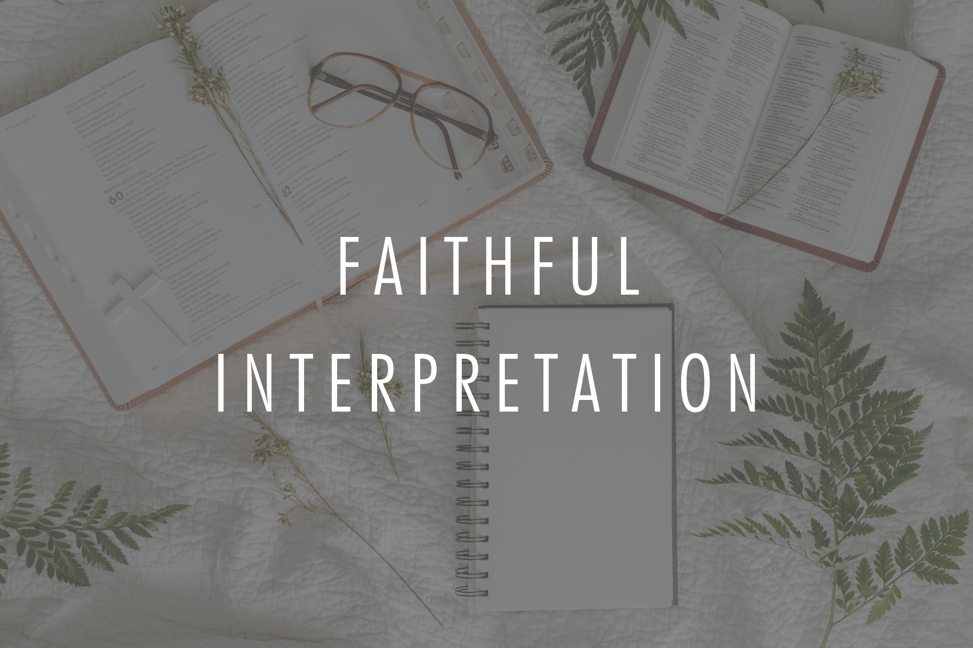 Faithful Interpretation