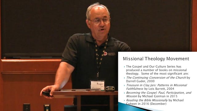 Dr. Roger Hahn: Missional Hermeneutics
